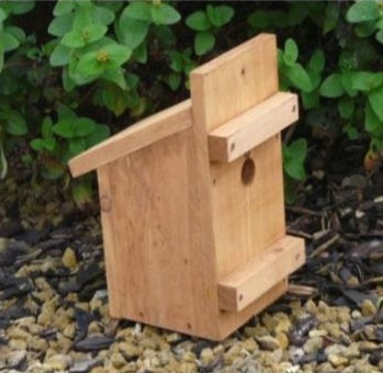 An example of one of the hundreds of dormouse boxes made in prison industries for PTES and the Dormouse project