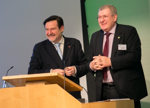 Barry Gardiner MP and Jim Munford