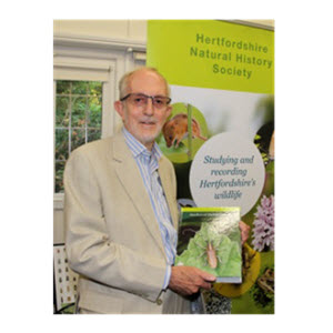 Trevor James launching The Beetles of Hertfordshire