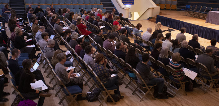 Great Hall audience