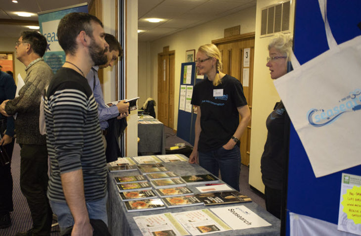 Seasearch display with Paula Lightfoot and Charlotte Bolton