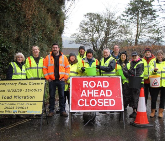 Charlcombe Toad Patrol in Bath